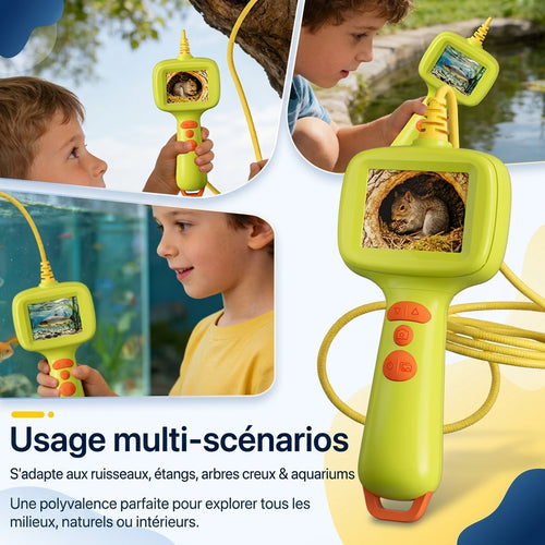 Borescope™ — Kit d'Exploration & Caméra d'Inspection pour Enfants
