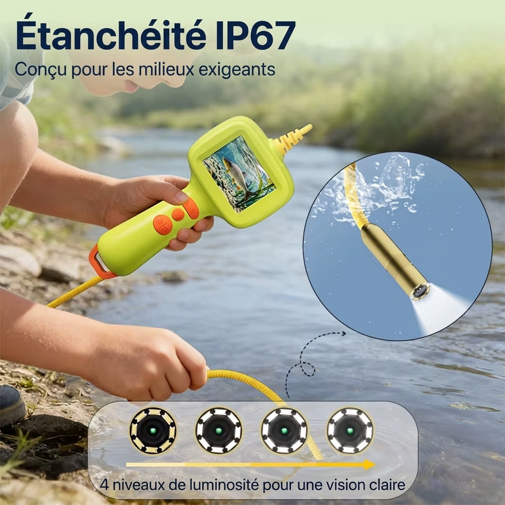 Borescope™ — Kit d'Exploration & Caméra d'Inspection pour Enfants