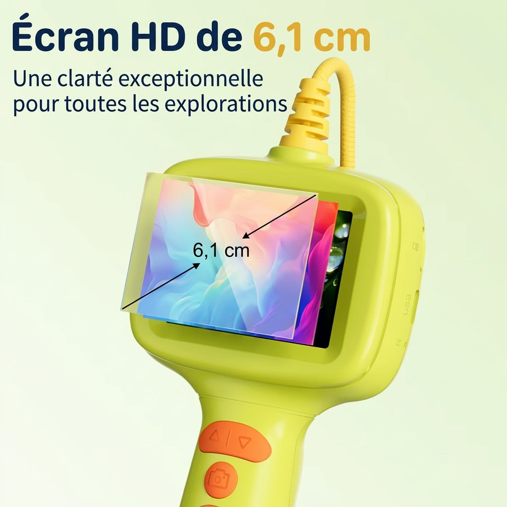 Borescope™ — Kit d'Exploration & Caméra d'Inspection pour Enfants